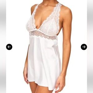 ADORE ME Zandy Slip Lingerie - White